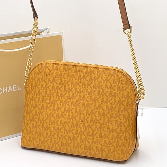 Michael Kors Medium Dome Xcross Xbody Bag
Color: Marigold Multi - Picture 3 of 15
